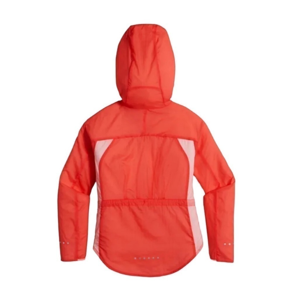 Nike Girls Impossibly Light Running Jacket S Orange Pink - Picture 2 of 13